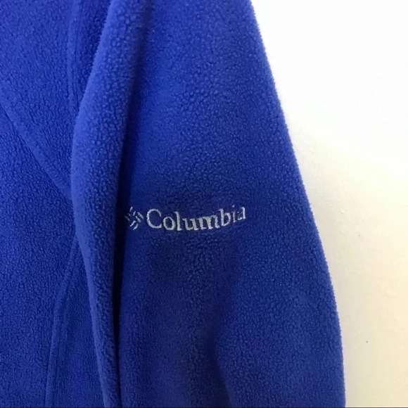 Columbia Periwinkle Arctic Air microfleece Hoodie - Picture 4 of 7